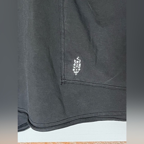 NWT FP Free People Movement Hot Shot Tee Romper Black - Picture 3 of 5